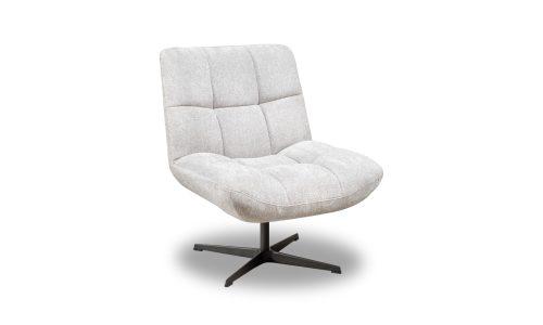 Fauteuil en tissu pivotant ANGELE