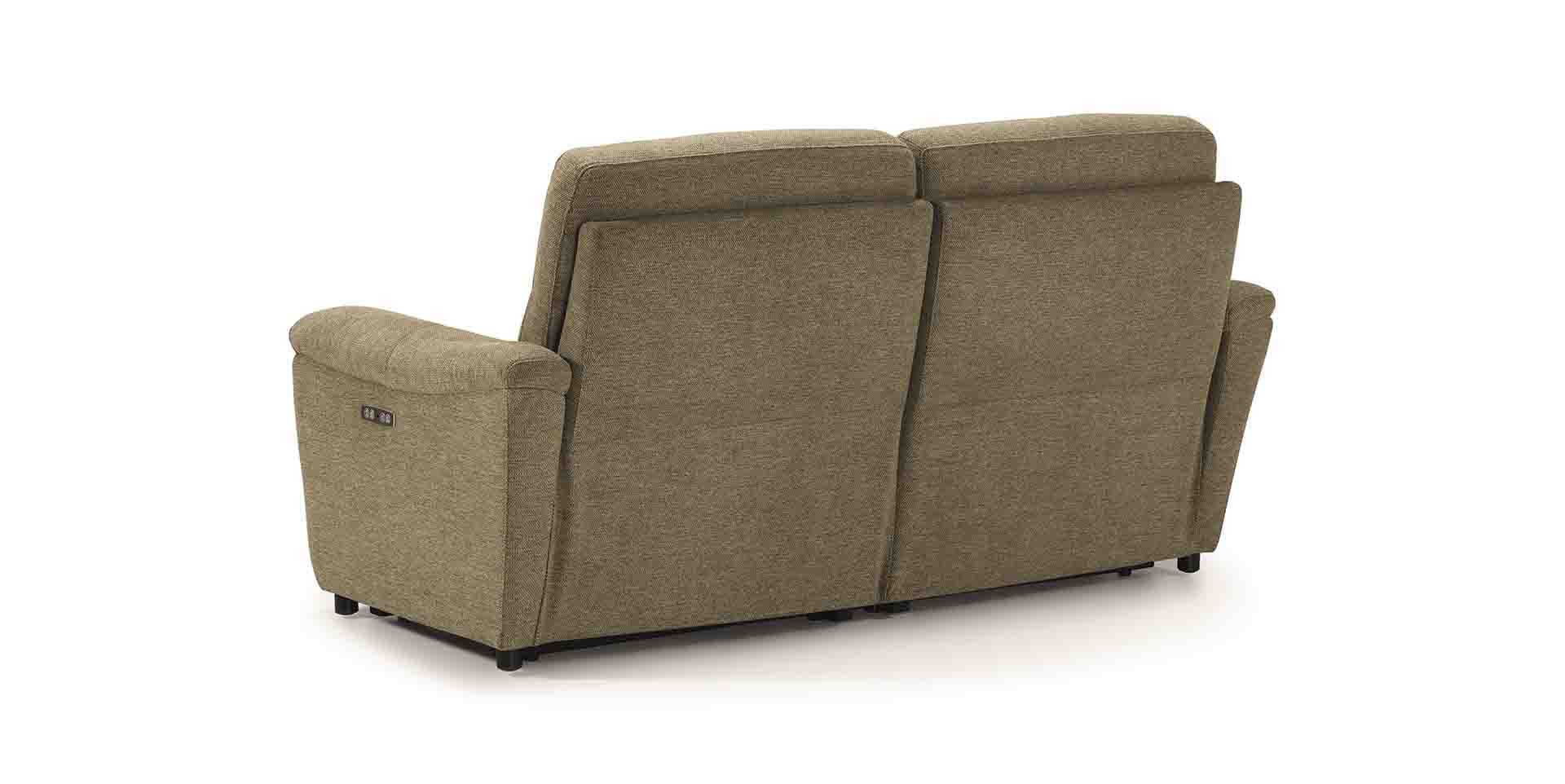 Canapé relax avec 4 moteurs électriques tissu personnalisable et modulable