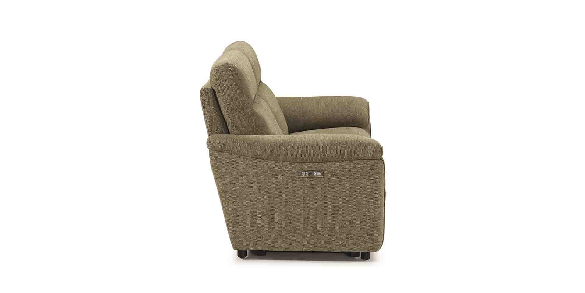 Canapé relax avec 4 moteurs électriques tissu personnalisable et modulable