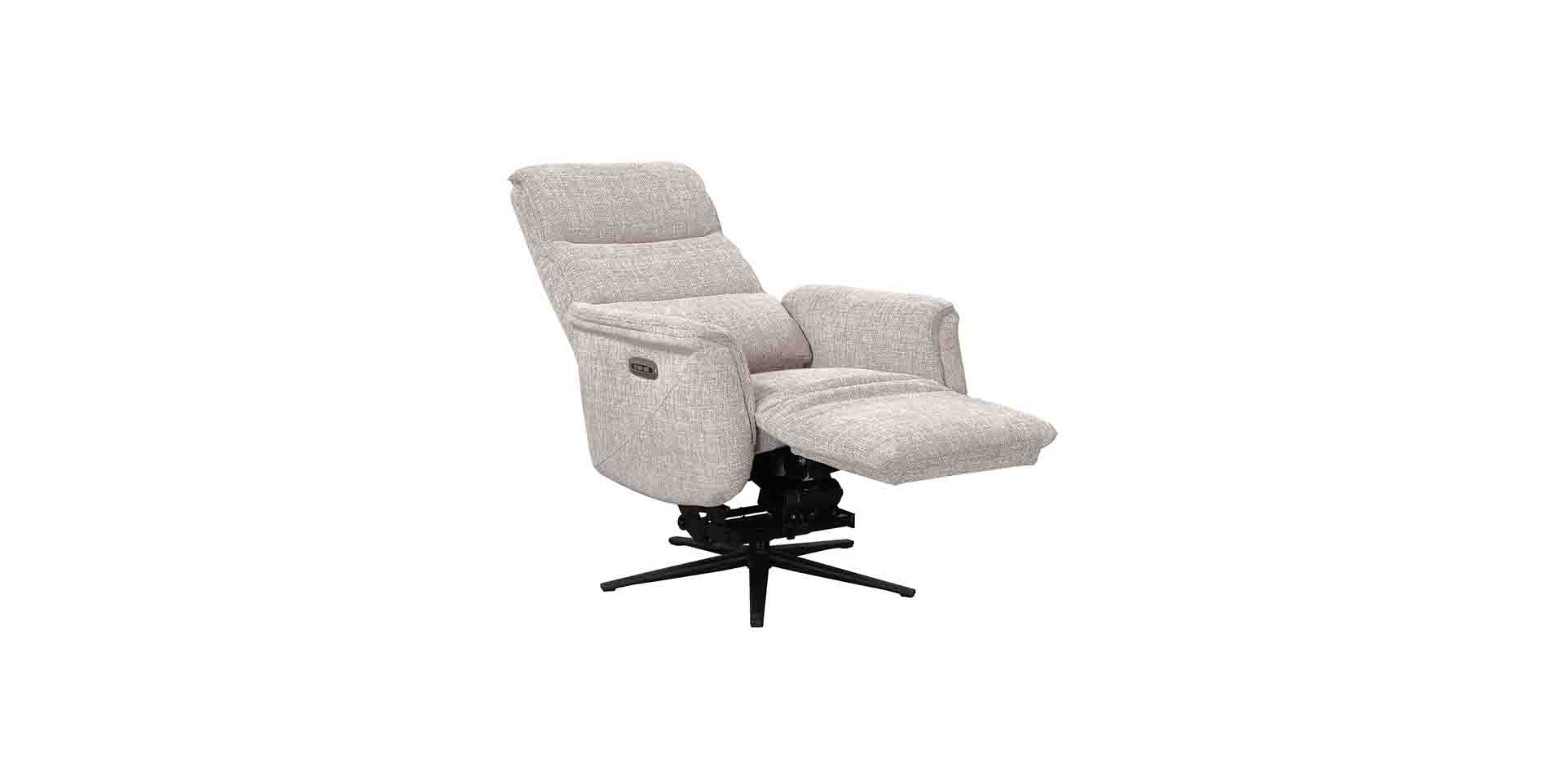Fauteuil releveur pivotant relax électrique tissu 3 coloris personnalisable.