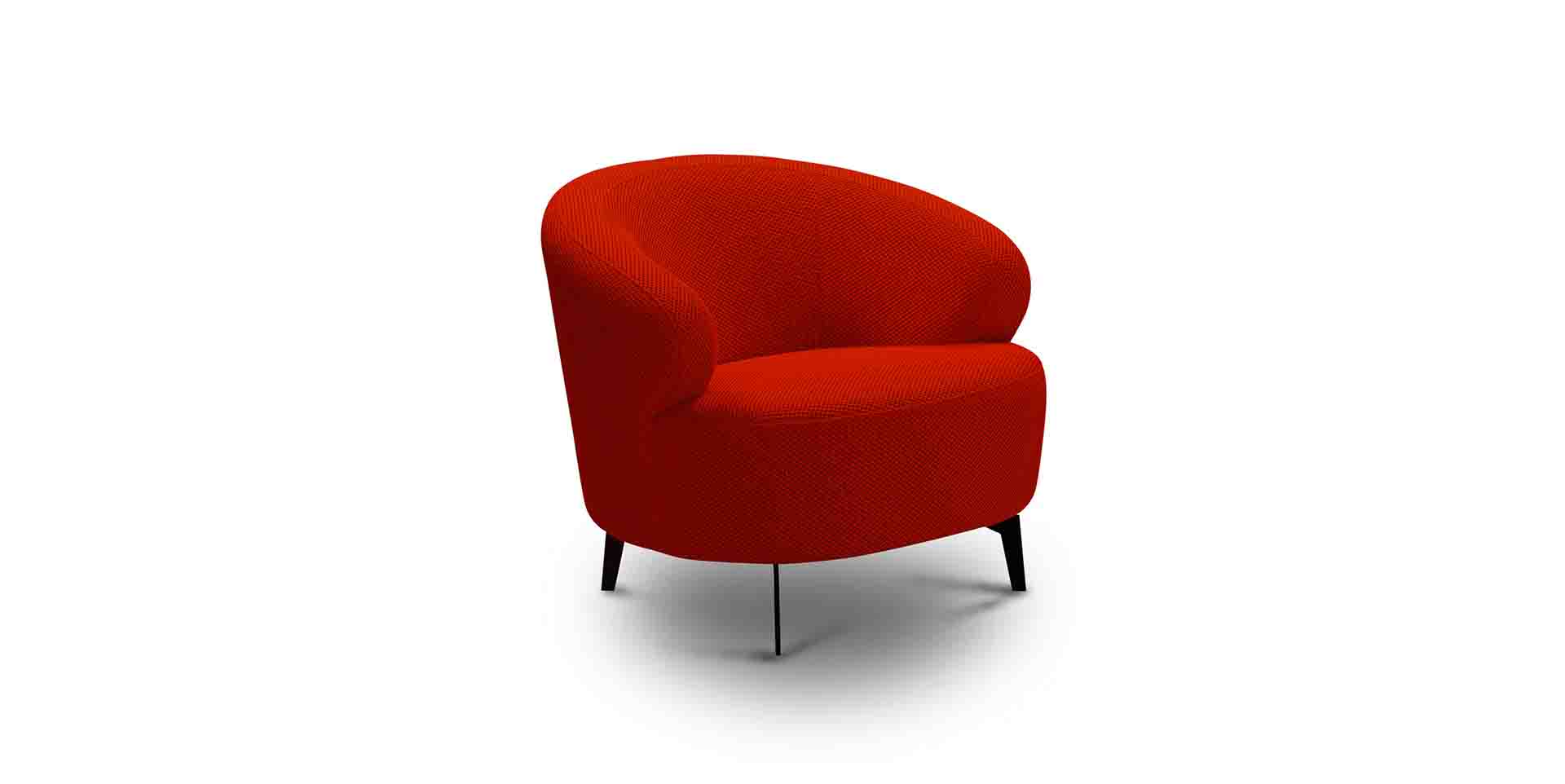 Fauteuil cabriolet contemporain tissu personnalisable