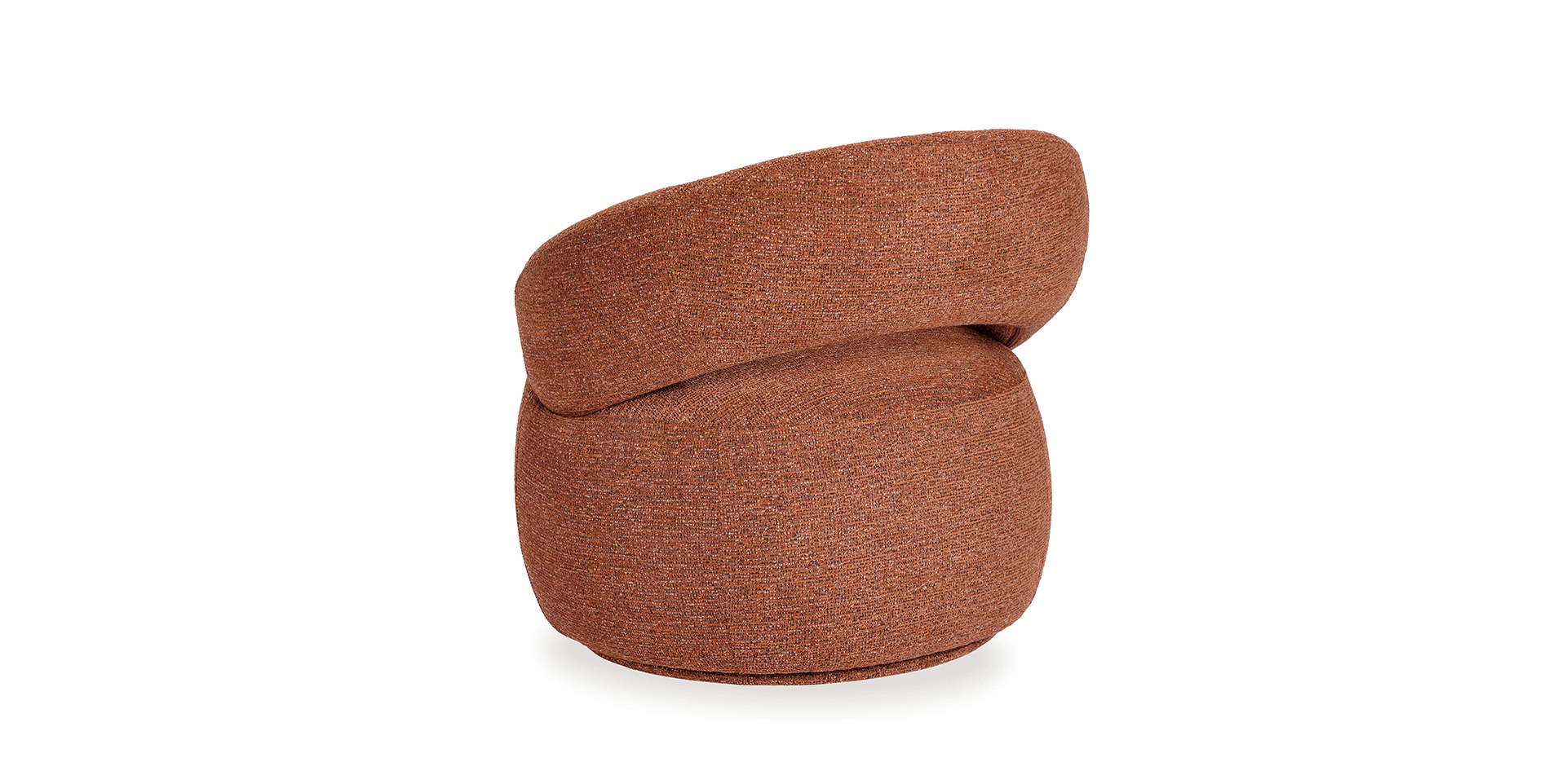 fauteuil pivotant 360° moderne tissu